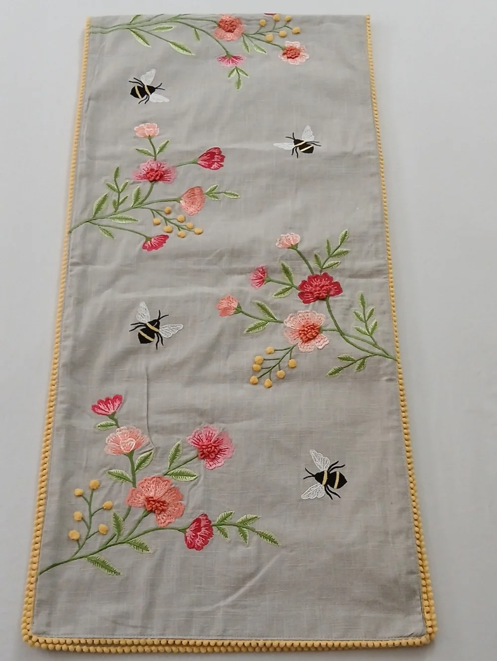 Tahari Embroidered Table Runner